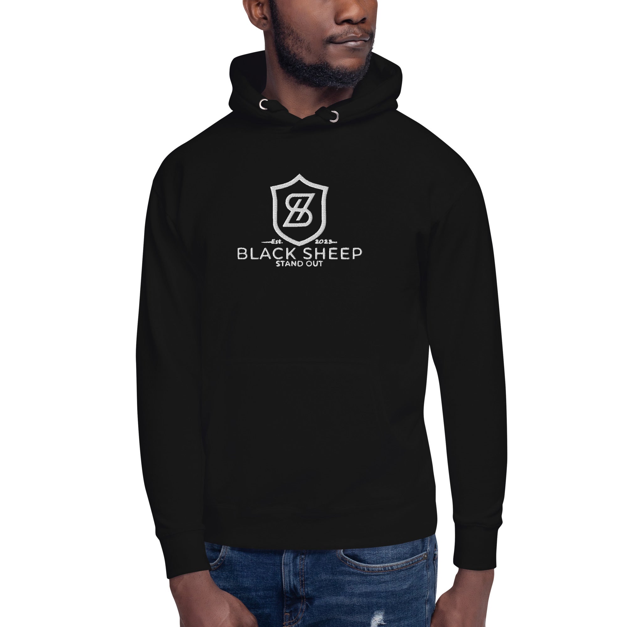 Men's Embroidered Comfortable Hoodie
