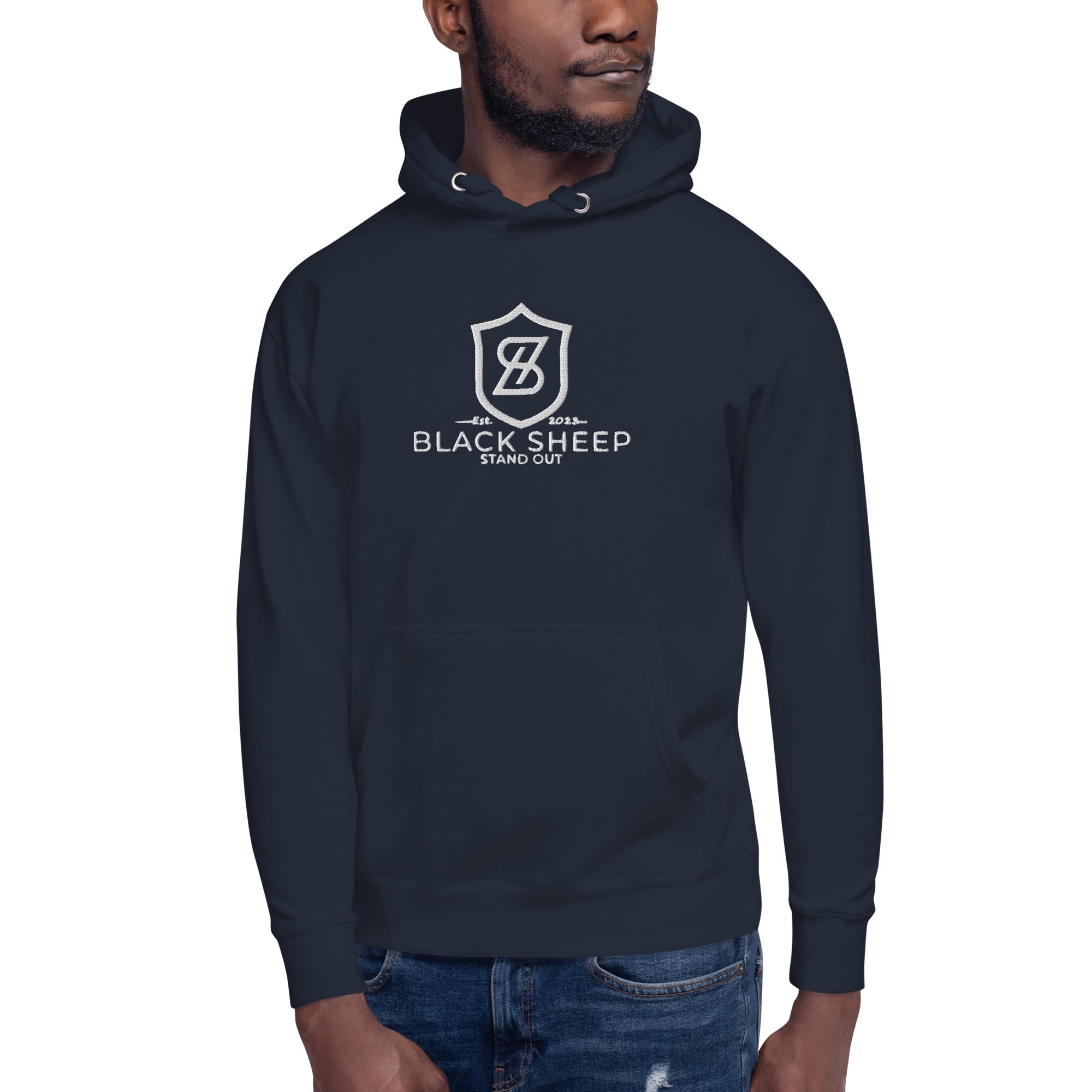 Men's Embroidered Comfortable Hoodie
