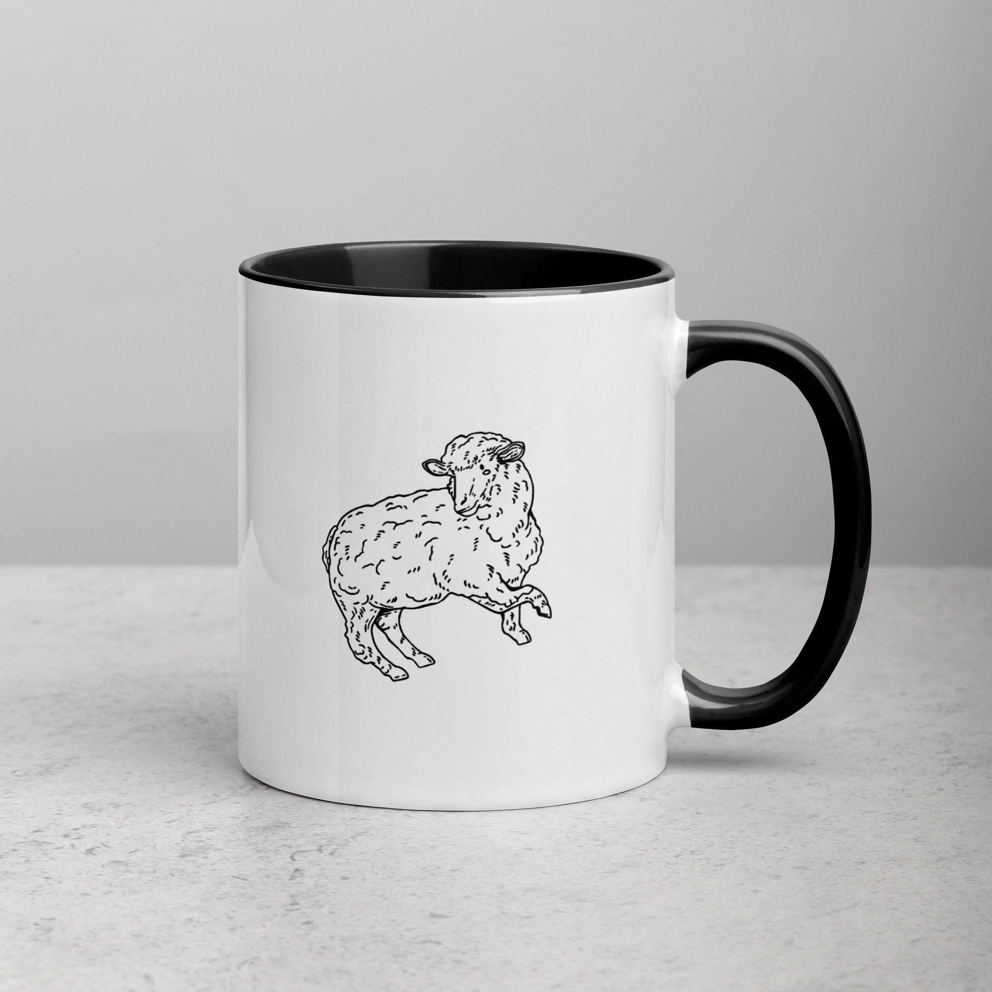 Mornin' Companion Sheep Mug